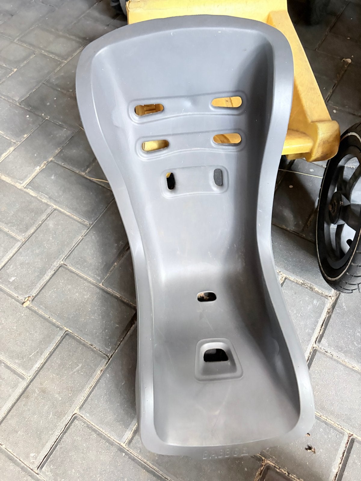 Babboe peuterstoel voor bakfiets - Zo goed als nieuw, Ophalen, Zo goed als nieuw, 9 t/m 18 kg, Achterzitje