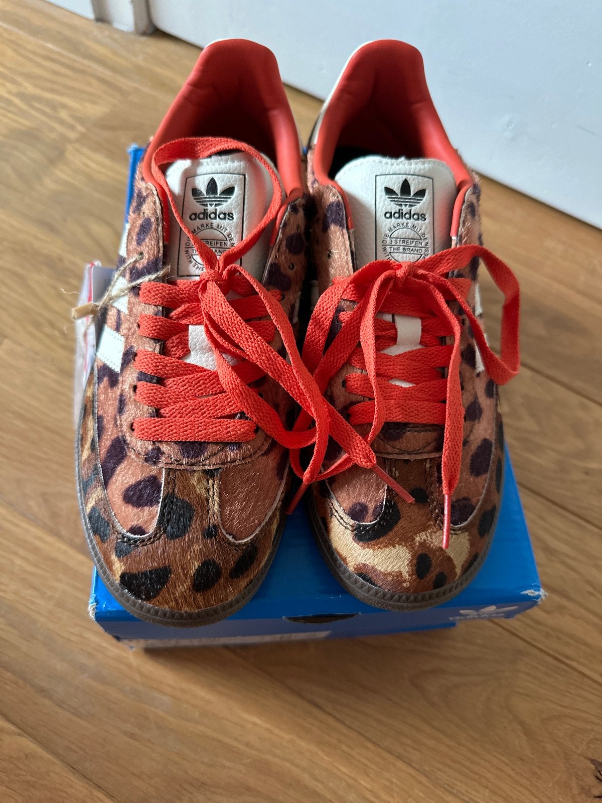 Adidas Samba WB Pony Tonal Leopard Sneakers Maat 38, Ophalen of Verzenden, Nieuw, Bruin, Sneakers of Gympen