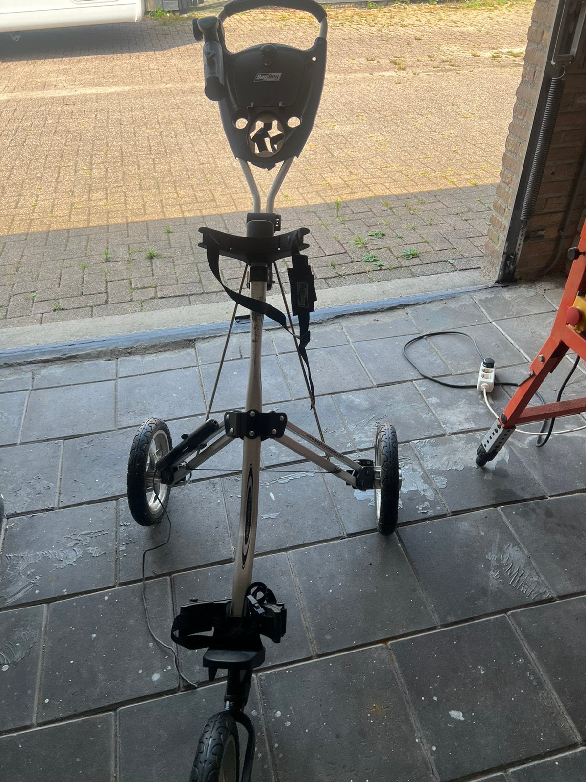 Golftrolly, Ophalen, Gebruikt, Golfkar