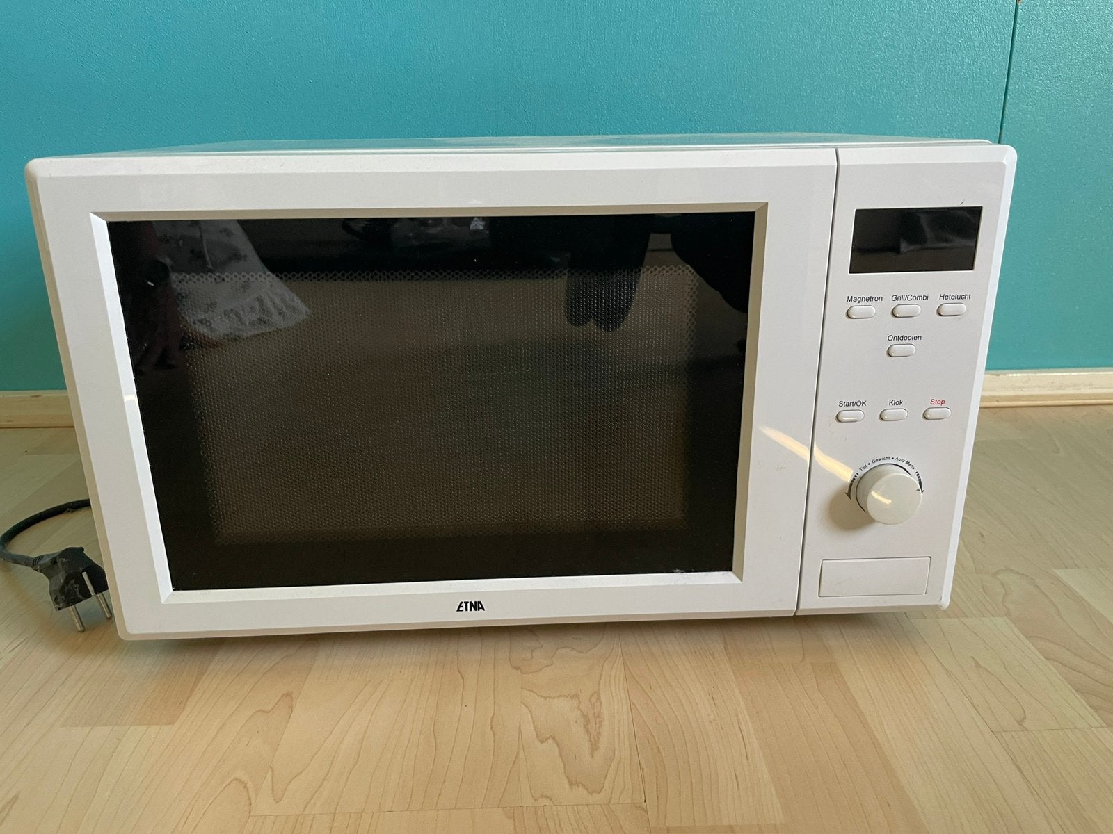 Combimagnetron van Etna zgan, Witgoed en Apparatuur, Ovens, Ophalen, 45 tot 50 cm, Draaiplateau, Hete lucht