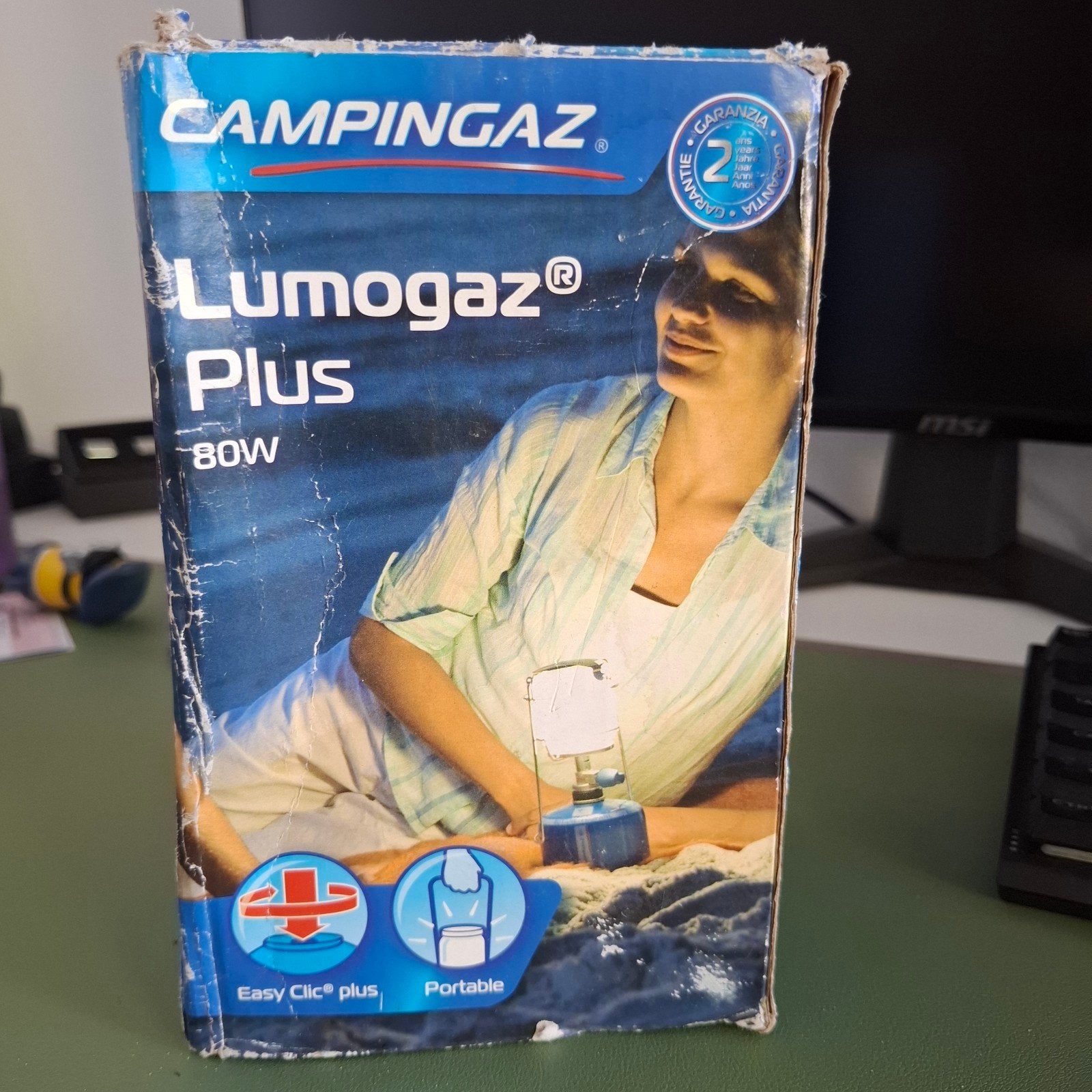 Campingaz Lumogaz Plus campinglamp, Ophalen of Verzenden, Zo goed als nieuw