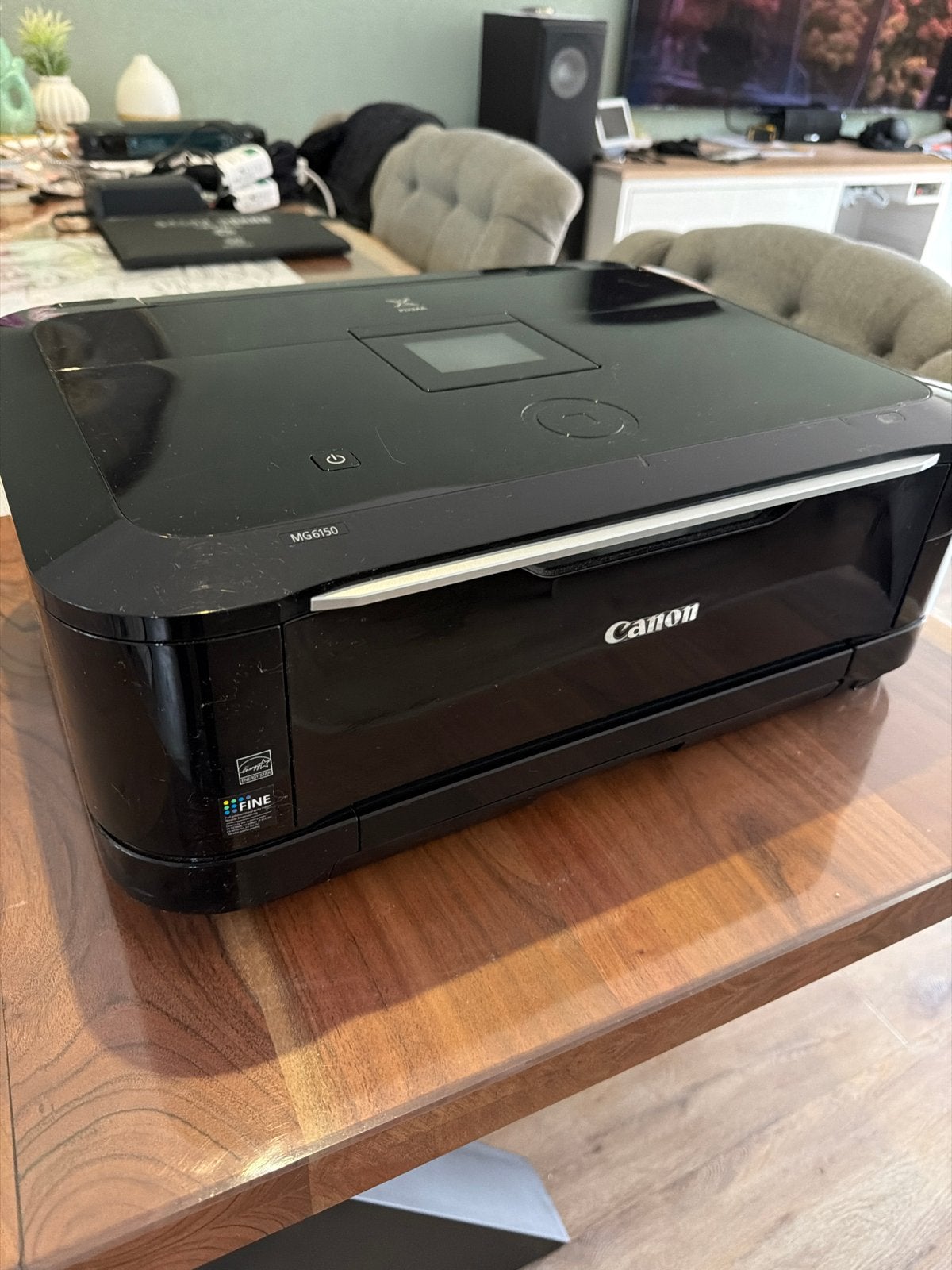 Canon Pixma MG6150 All-in-One Inkjetprinter met Wi-Fi, Computers en Software, Ophalen, Gebruikt, Inkjetprinter, All-in-one