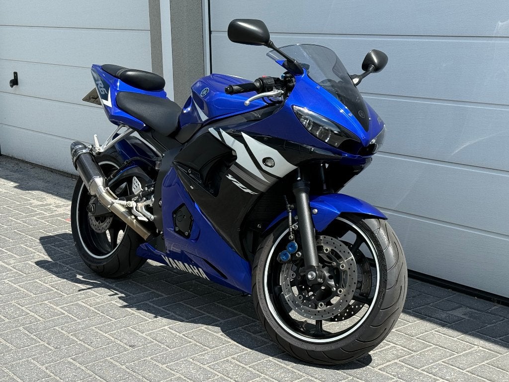 Yamaha R6 2003 | 28K KM | ZEER NETTE STAAT | QUAD LOCK, Motorrijbewijs A, Super Sport, Meer dan 35 kW, Yamaha