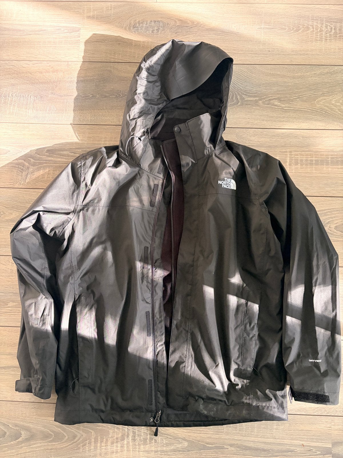 The North Face Evolve II Triclimate Zwart | Maat L, Ophalen of Verzenden, Zo goed als nieuw, Maat 52/54 (L), Zwart