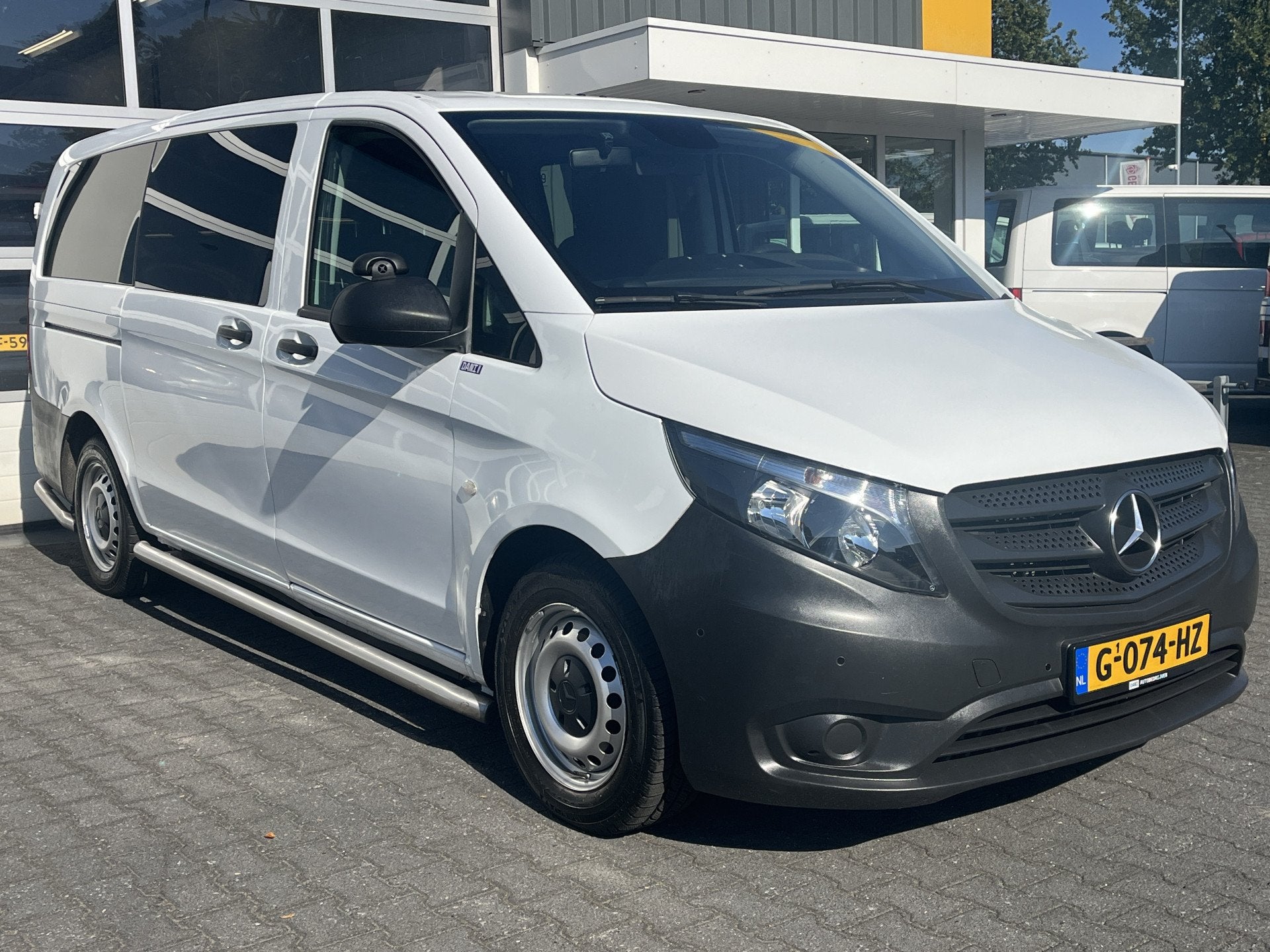 Mercedes-Benz Vito Tourer 116 CDI Pro Lang 8-persoons Airco, Auto's, Mercedes-Benz, Automaat, Gebruikt, 2000 kg, Start-stop-systeem