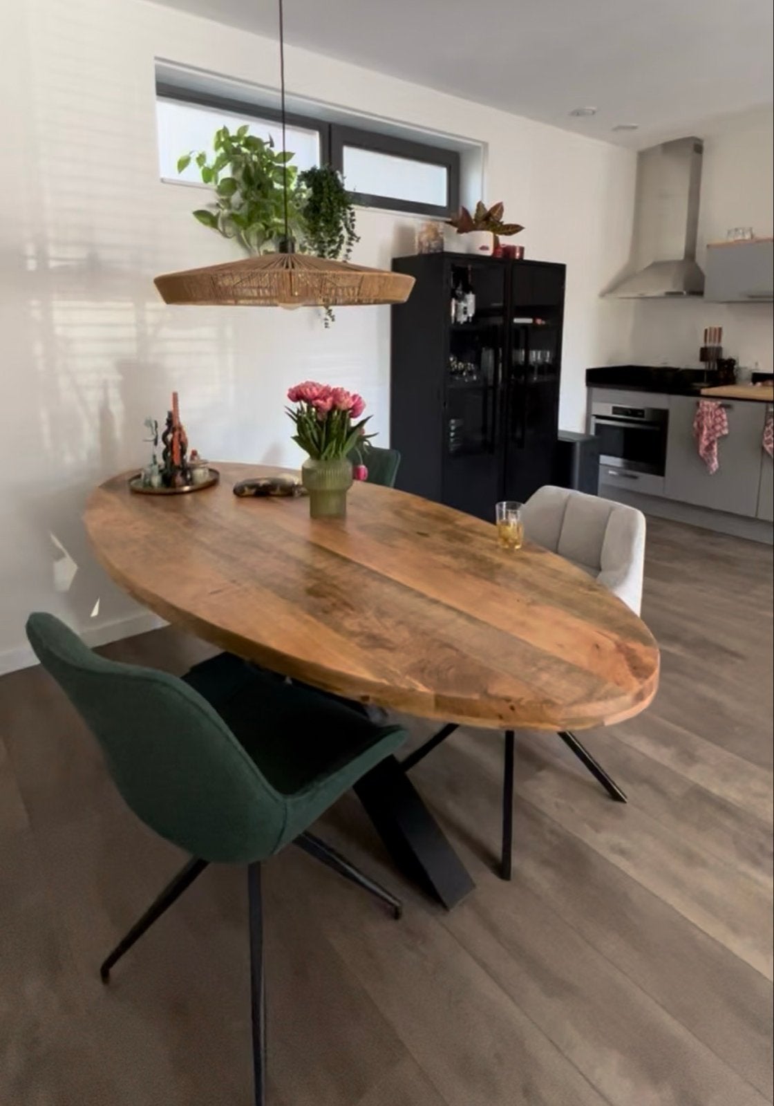 Lucide Yunkai Hanglamp Ø 70 cm 60W Natural Houtlook, Huis en Inrichting, Ophalen, Nieuw, Hout