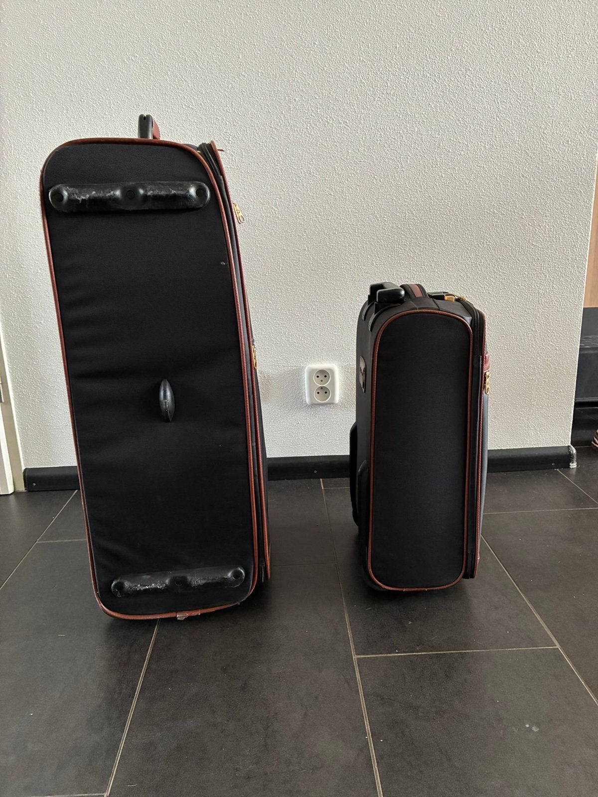 Gratis af te halen: Samsonite kofferset, Sieraden, Tassen en Uiterlijk, Koffers, Ophalen, 45 tot 55 cm, Zo goed als nieuw, 70 cm of meer