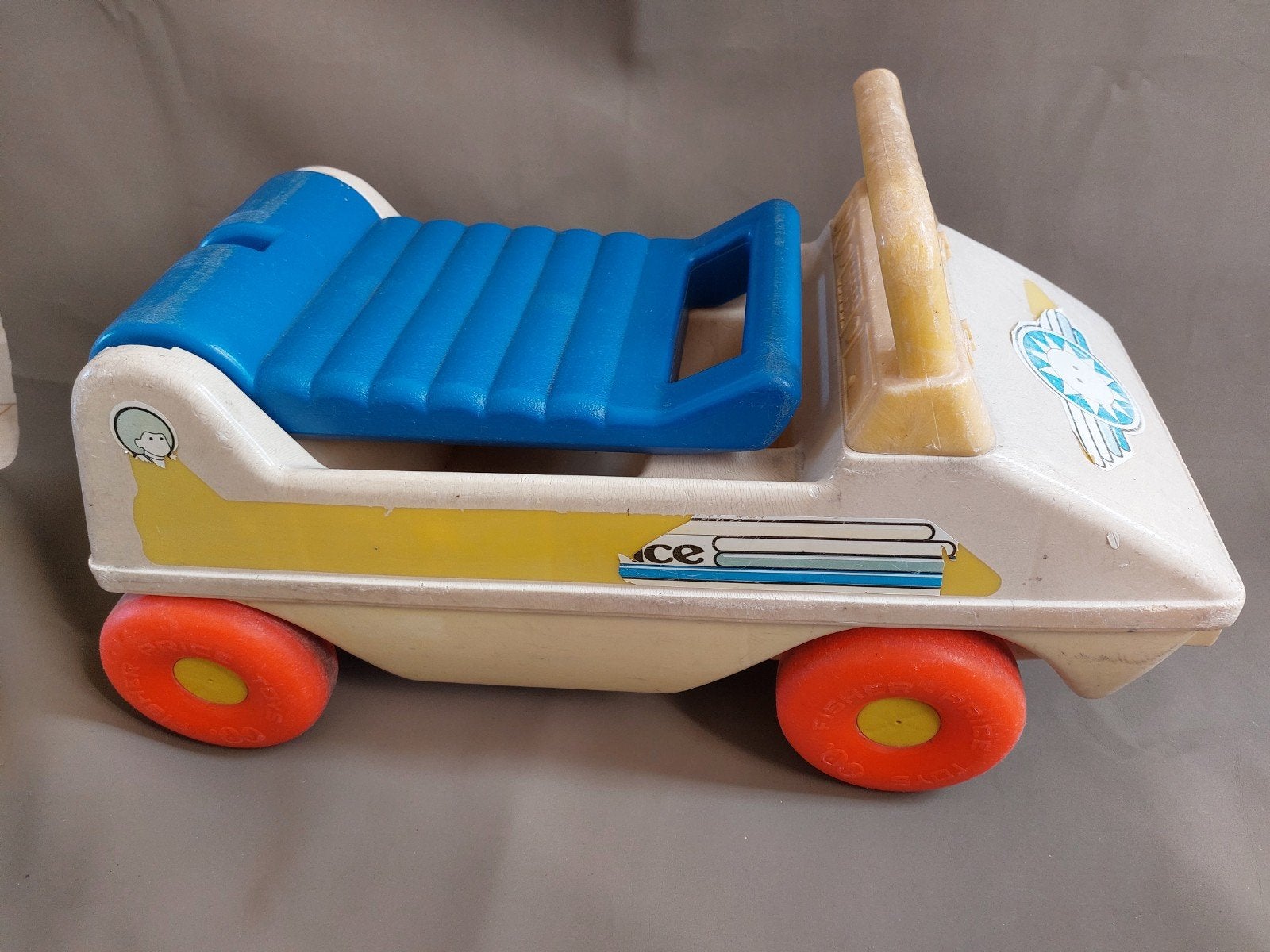 Fiskars vintage loopauto, Kinderen en Baby's, Speelgoed | Speelgoedvoertuigen, Ophalen of Verzenden, Gebruikt