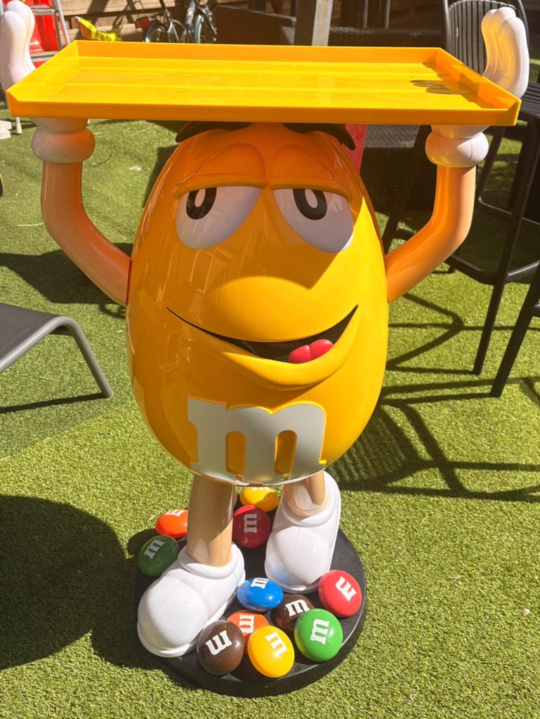 Mooie M&M MR PEANUT DISPLAY, Verzamelen, Merken en Reclamevoorwerpen, Ophalen, Zo goed als nieuw, Reclamebord