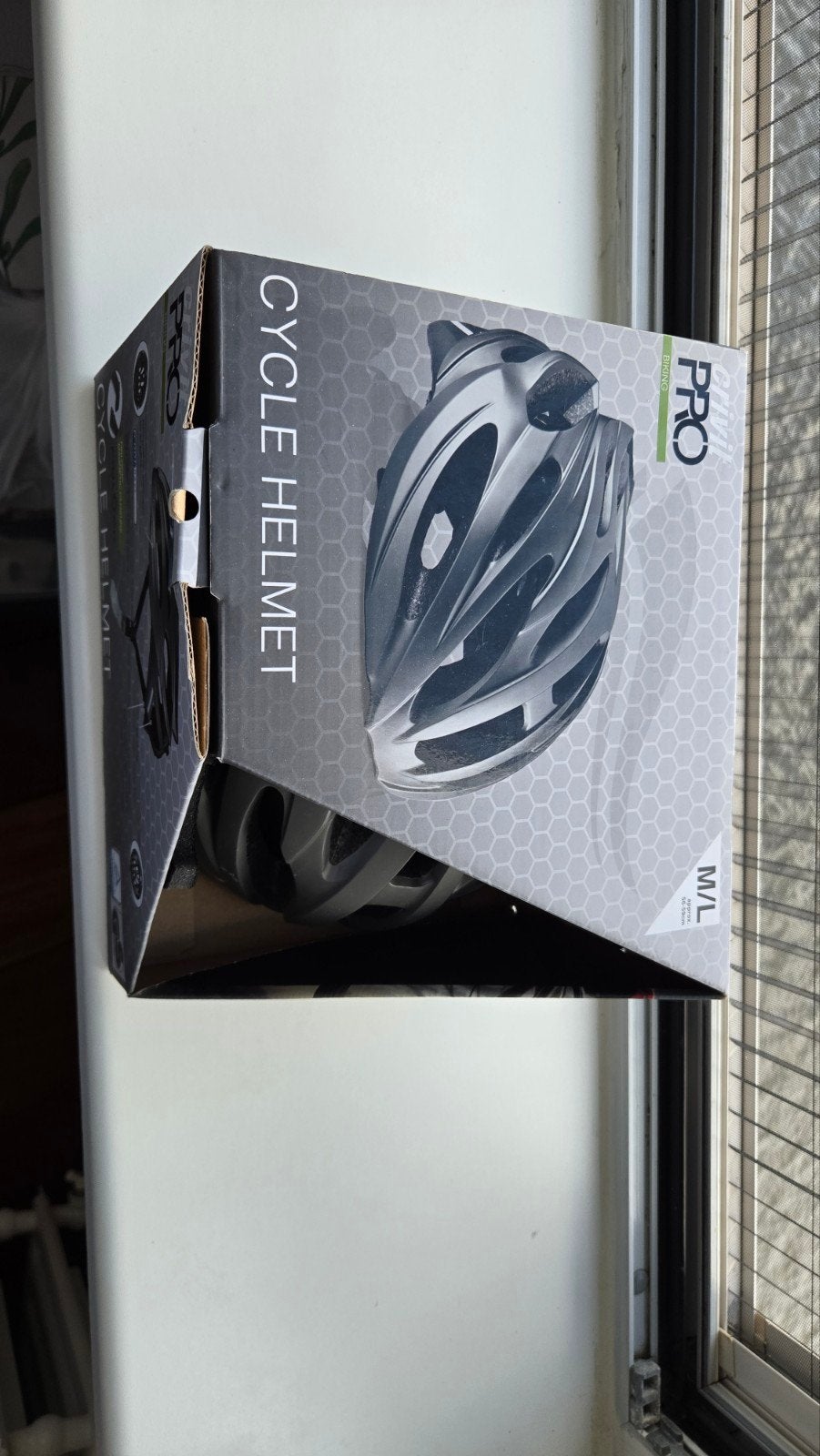 Fietshelm M/L 56-59cm - PRO Cycle Helmet, Fietsen en Brommers, Fietsaccessoires | Fietshelmen, M, Ophalen of Verzenden, Zo goed als nieuw