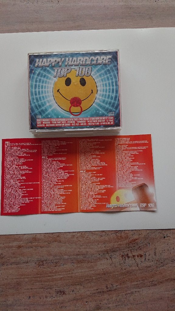 happy hardcore top 100, Ophalen, Zo goed als nieuw, Inclusief boekje, Boxset