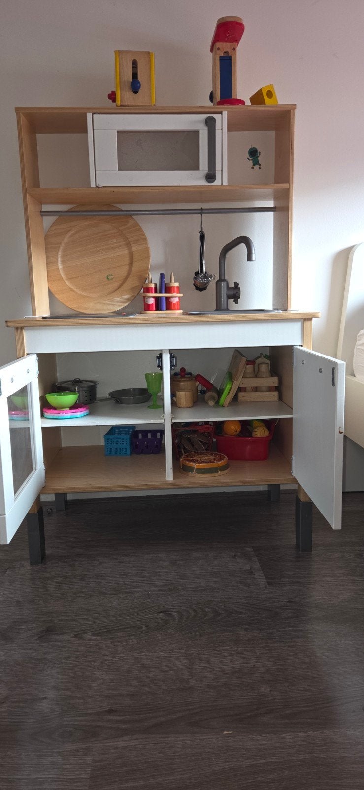 Speelkeuken, Ophalen, Gebruikt, Hout, Speelkeuken