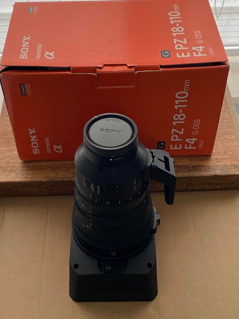 Sony E 18-110mm F/4.0 G OSS PZ, Ophalen, Zo goed als nieuw