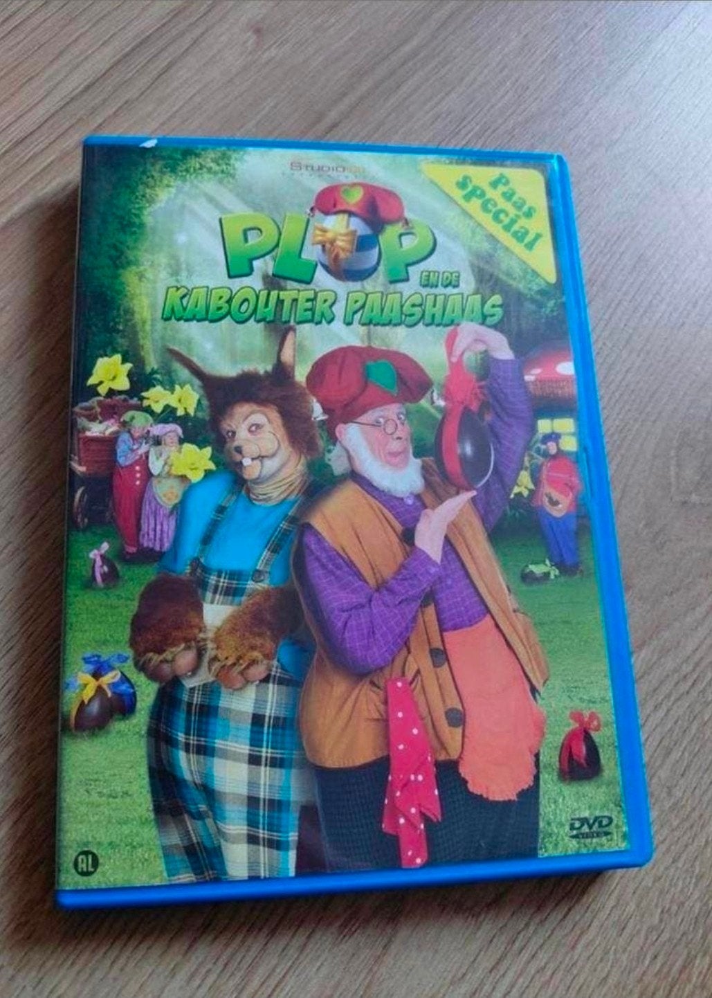 Plop Kabouter Paashaas dvd. Studio 100., Cd's en Dvd's, Alle leeftijden, Ophalen of Verzenden, Zo goed als nieuw, Familie