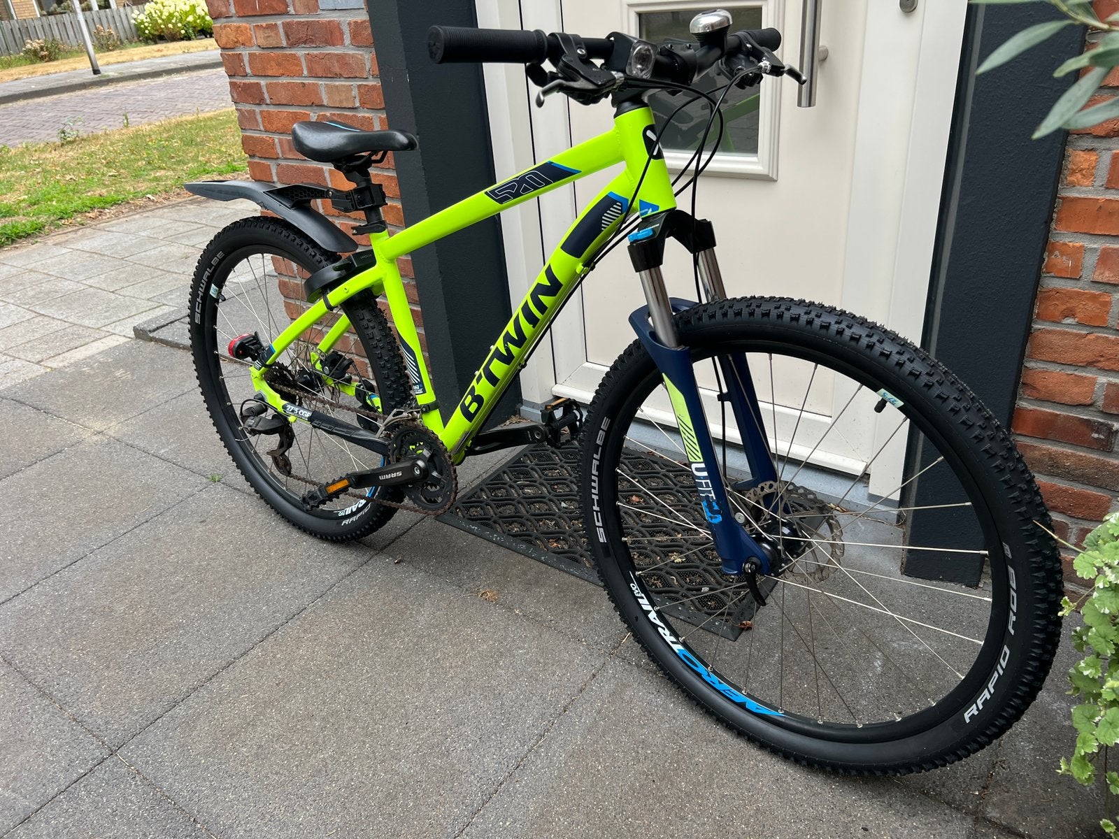Perfect Rockrider ST520 Mountainbiker 27,5 inch (M) 21 V, Versnellingen, Zo goed als nieuw, Schijfrem, Ophalen