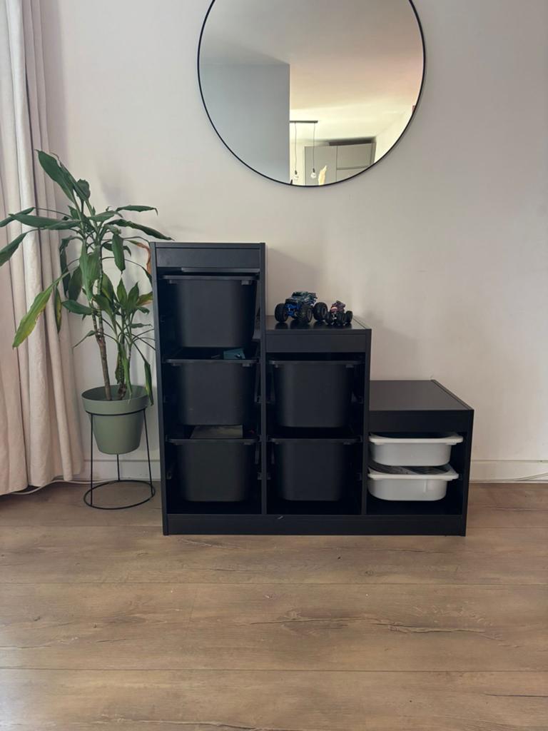 IKEA Trofast opbergcombinatie met bakken, Ophalen, Gebruikt