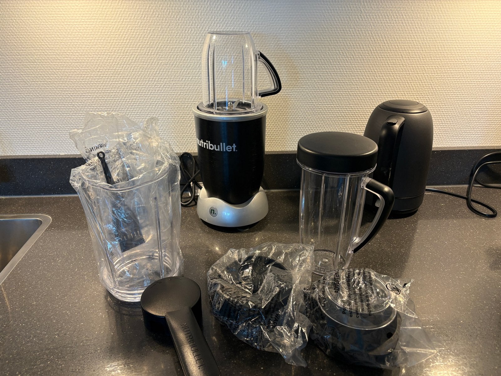 Nutribullet Blender Set - Zo goed als nieuw, Ophalen of Verzenden, Zo goed als nieuw, Blender