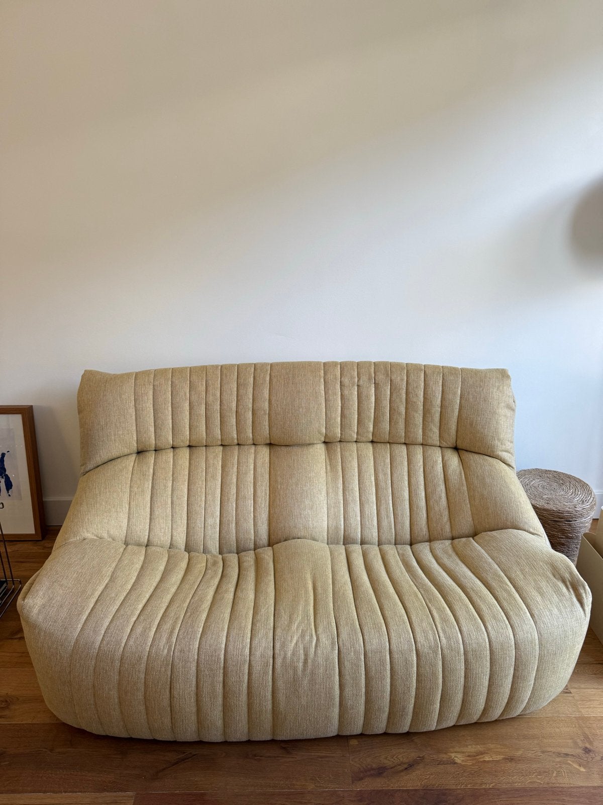 Vintage togo aralia siga Ligne Roset bank, Ophalen, Gebruikt, 150 tot 200 cm, Tweepersoons