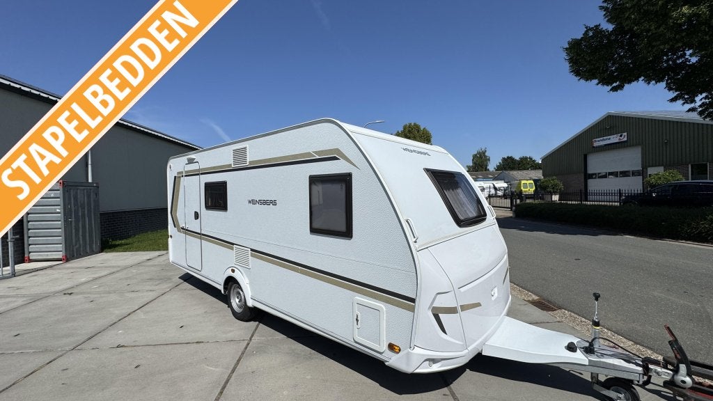 Weinsberg CaraOne 500 QDK Stapelbedden, Caravans en Kamperen, Bedrijf, Overige typen, 5 tot 6 meter, Tot en met 6