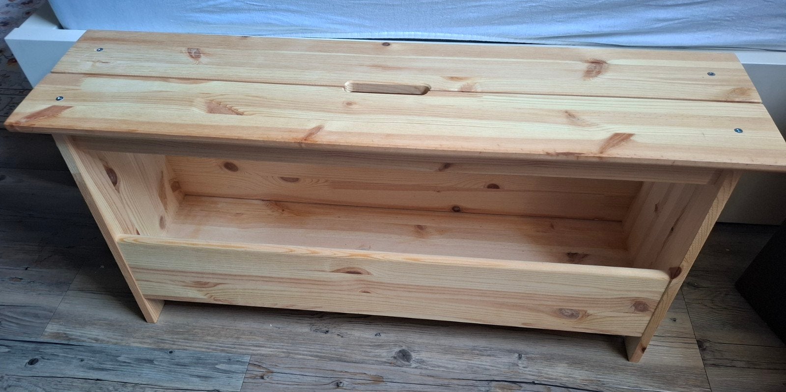 Bench/opbergbank IKEA Perjohan, Ophalen, Zo goed als nieuw, Hout