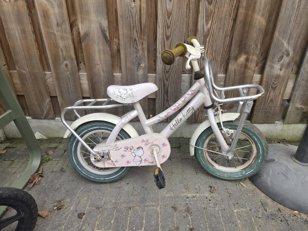 Hello Kitty meisjesfiets, Fietsen en Brommers, Fietsen | Meisjes, Ophalen, Gebruikt