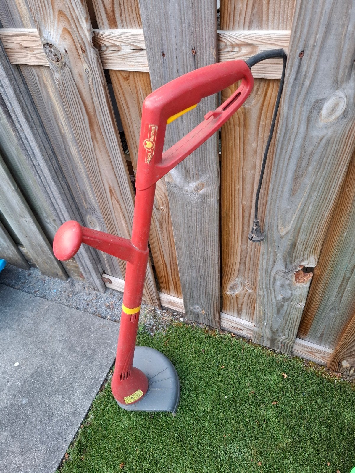 Wolf-Garten elektrische grastrimmer - Gebruikt, Ophalen, Gebruikt, 30 tot 50 cm, Wolf-Garten