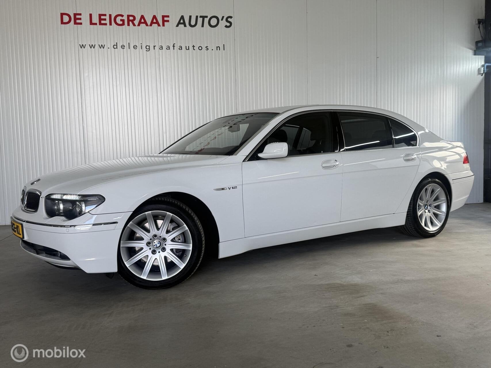 BMW 7-serie 760Li v12 Individual [47000km] blijvend youngtim, Auto's, Automaat, Achterwielaandrijving, Gebruikt, Zwart