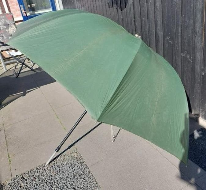 Vissersparaplu / Vissersparasol - Groen, Ophalen, Gebruikt, Overige typen
