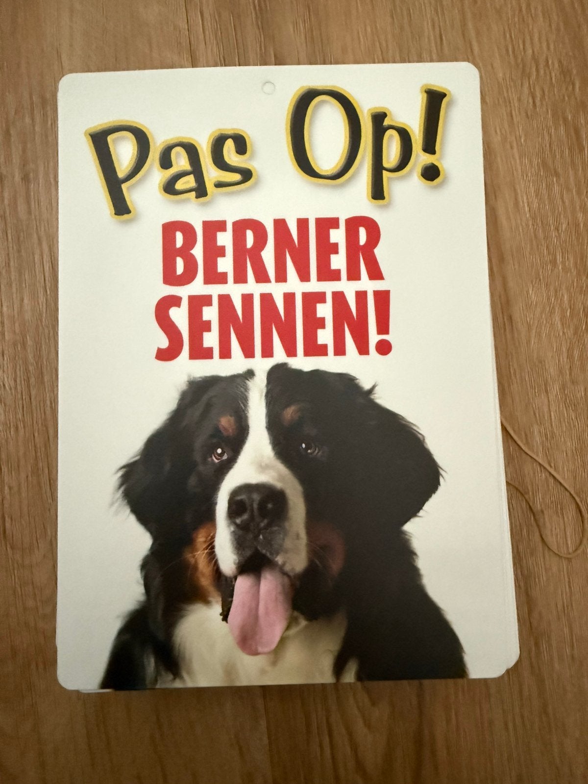 Waakbord berner sennen, Ophalen of Verzenden, Nieuw