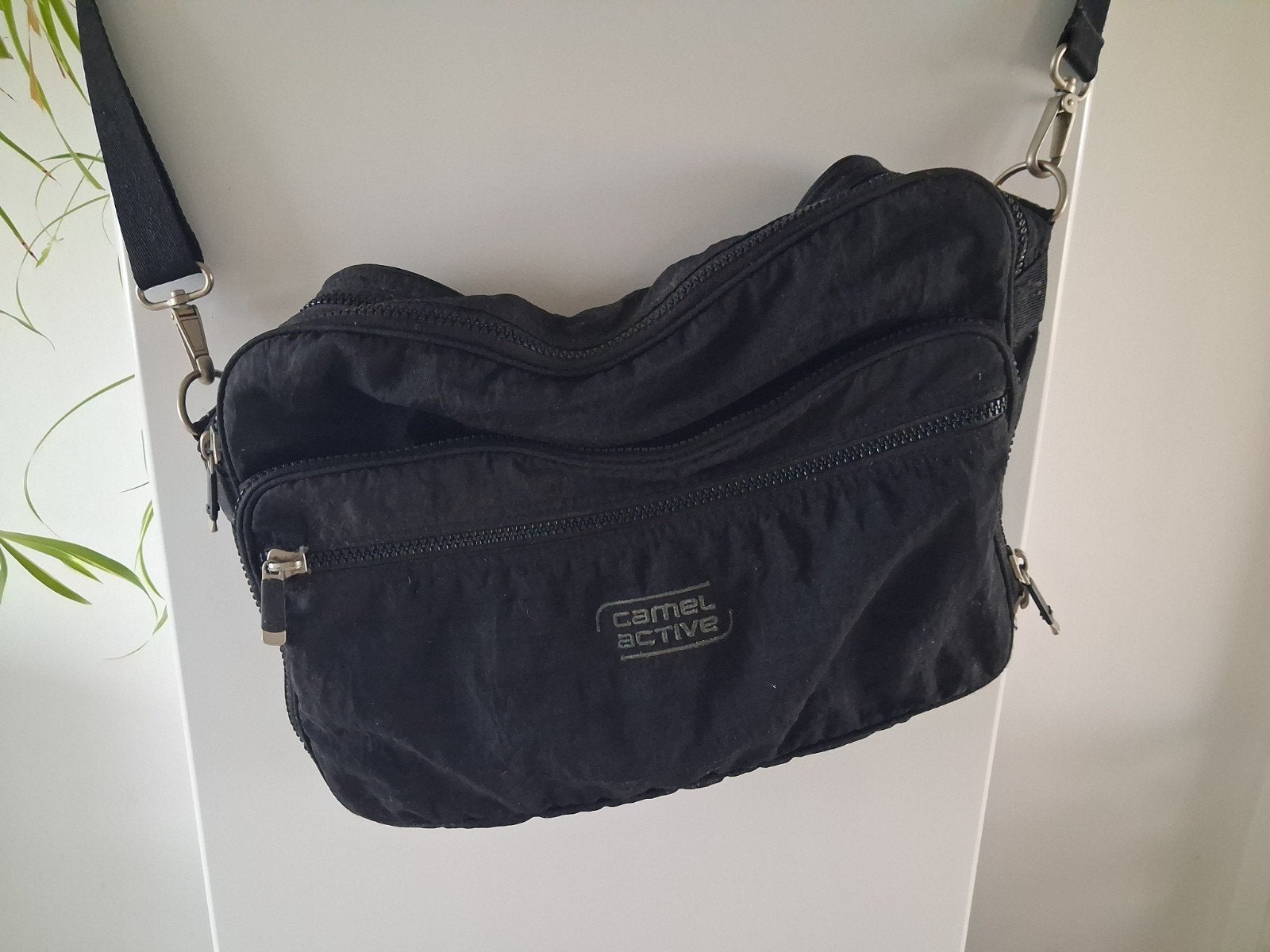 Camel Active schoudertas /laptoptas- Zwart, Ophalen, Zo goed als nieuw, Zwart, Schoudertasje