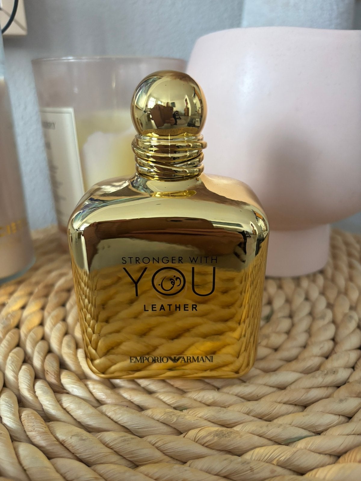 Armani Stronger With you Leather 100ml nieuw, Ophalen of Verzenden, Nieuw