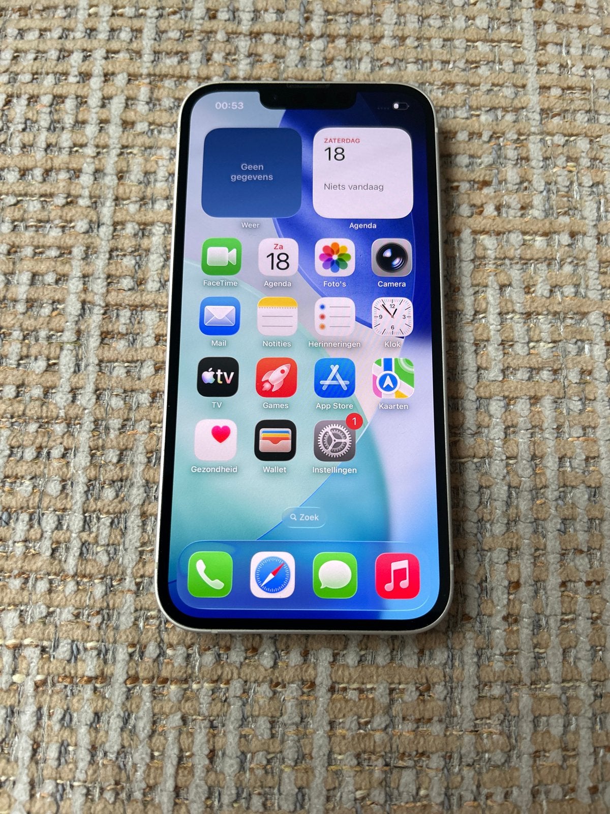 Apple iPhone 13 - 128 GB - starlight, 77 %, IPhone 13, Ophalen of Verzenden, Zonder simlock
