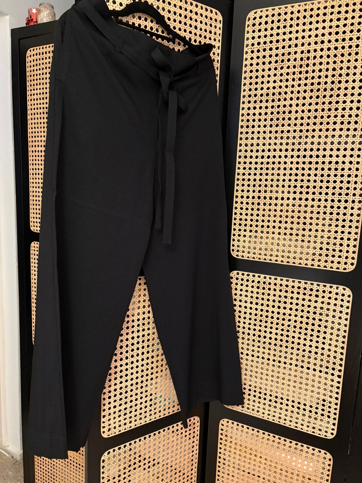 Toteme Broek/zwart 36, Kleding | Dames, Verzenden, Zwart, Zo goed als nieuw, Maat 36 (S)