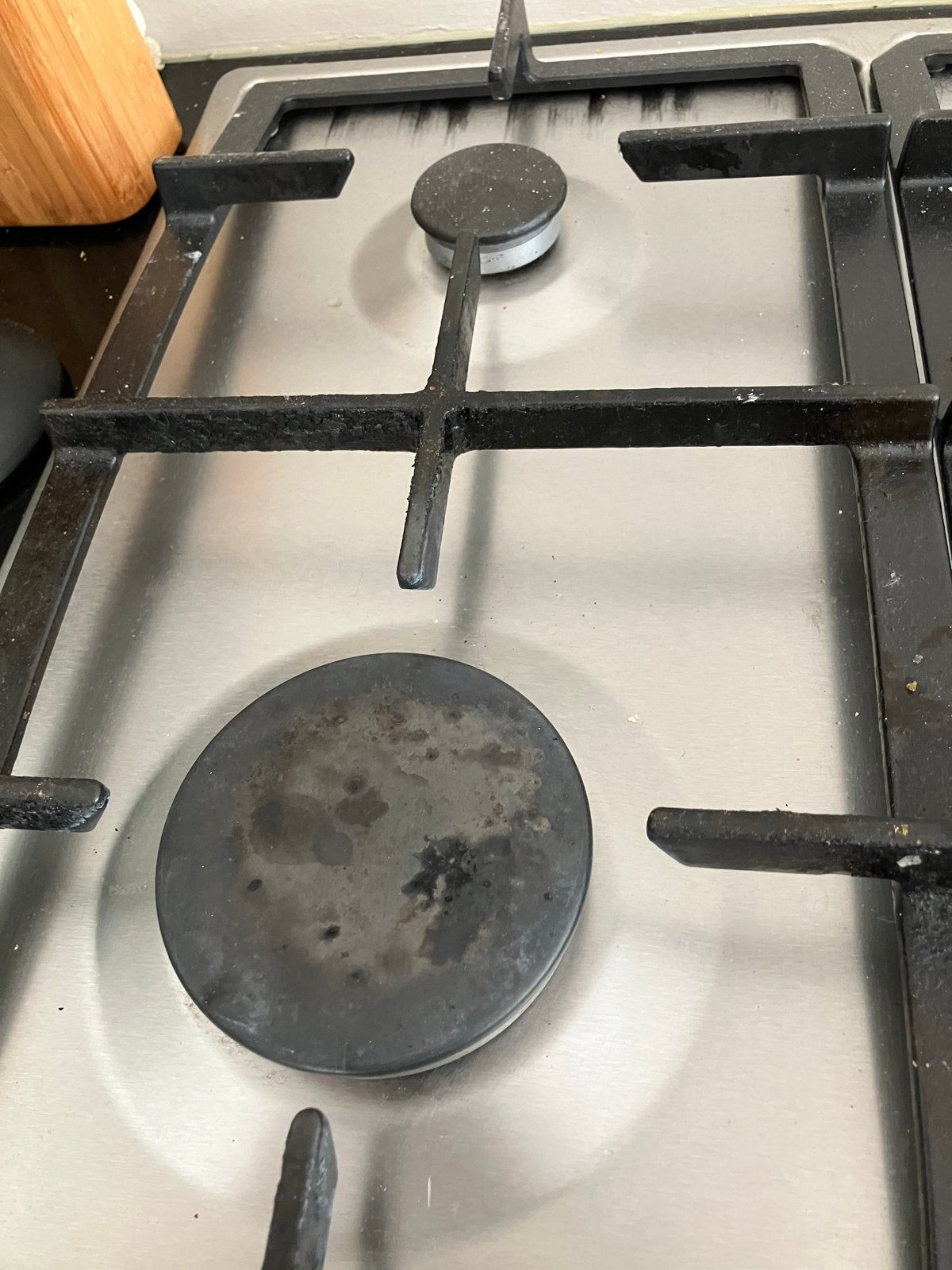gasfornuis met 5 kookzones, Gebruikt, Ophalen of Verzenden, Inbouw, Gas