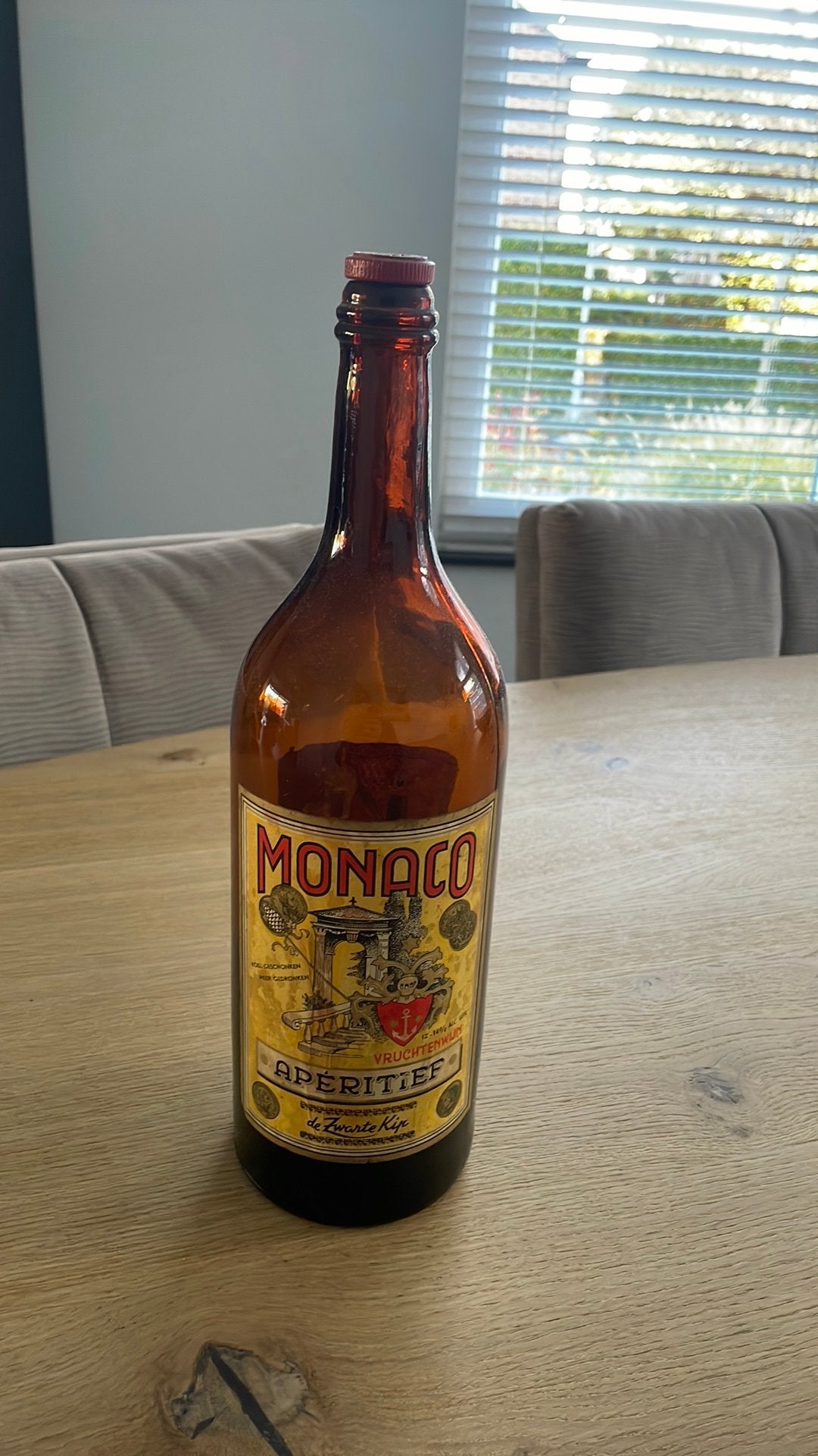 Oude monaco fles van Siebrand uit Kempen, Verzamelen, Ophalen of Verzenden, Gebruikt, Frankrijk, Overige typen