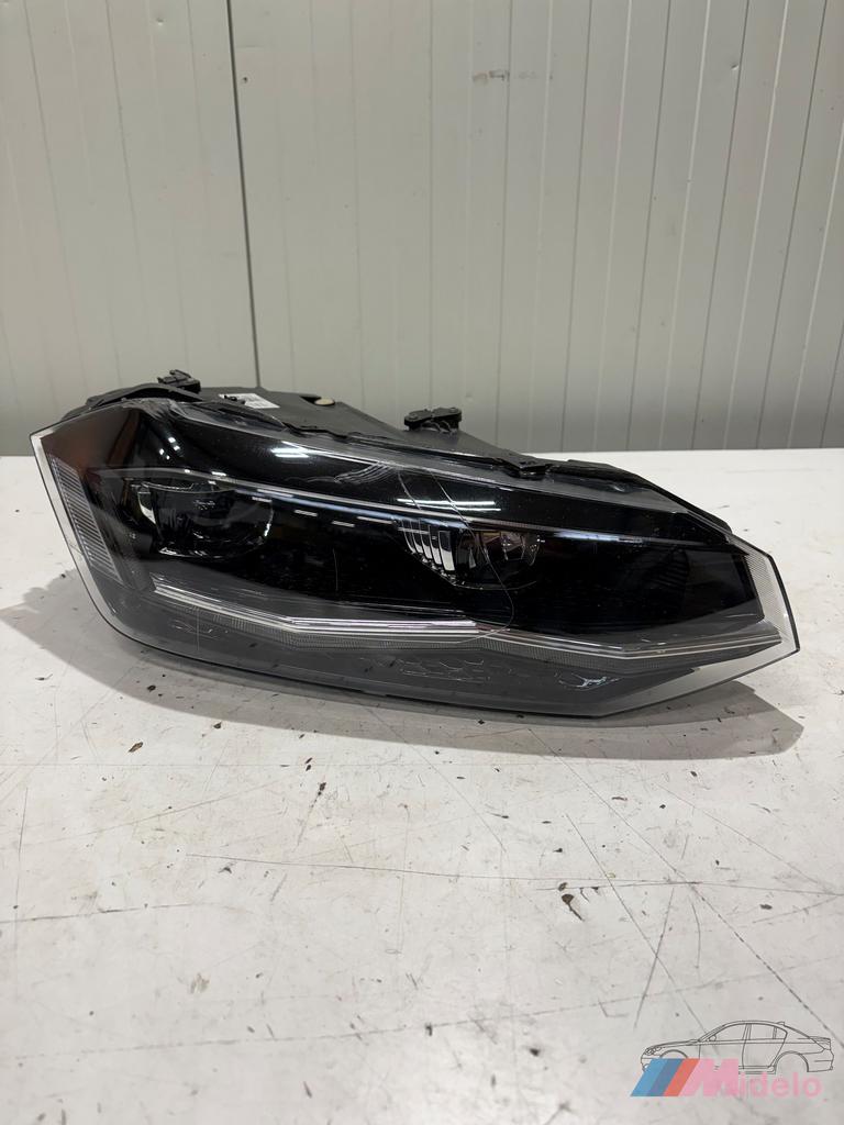 VW POLO 2G KOPLAMP FULL LED RECHTS 2G1941036H, Gebruikt, -, Volkswagen, -