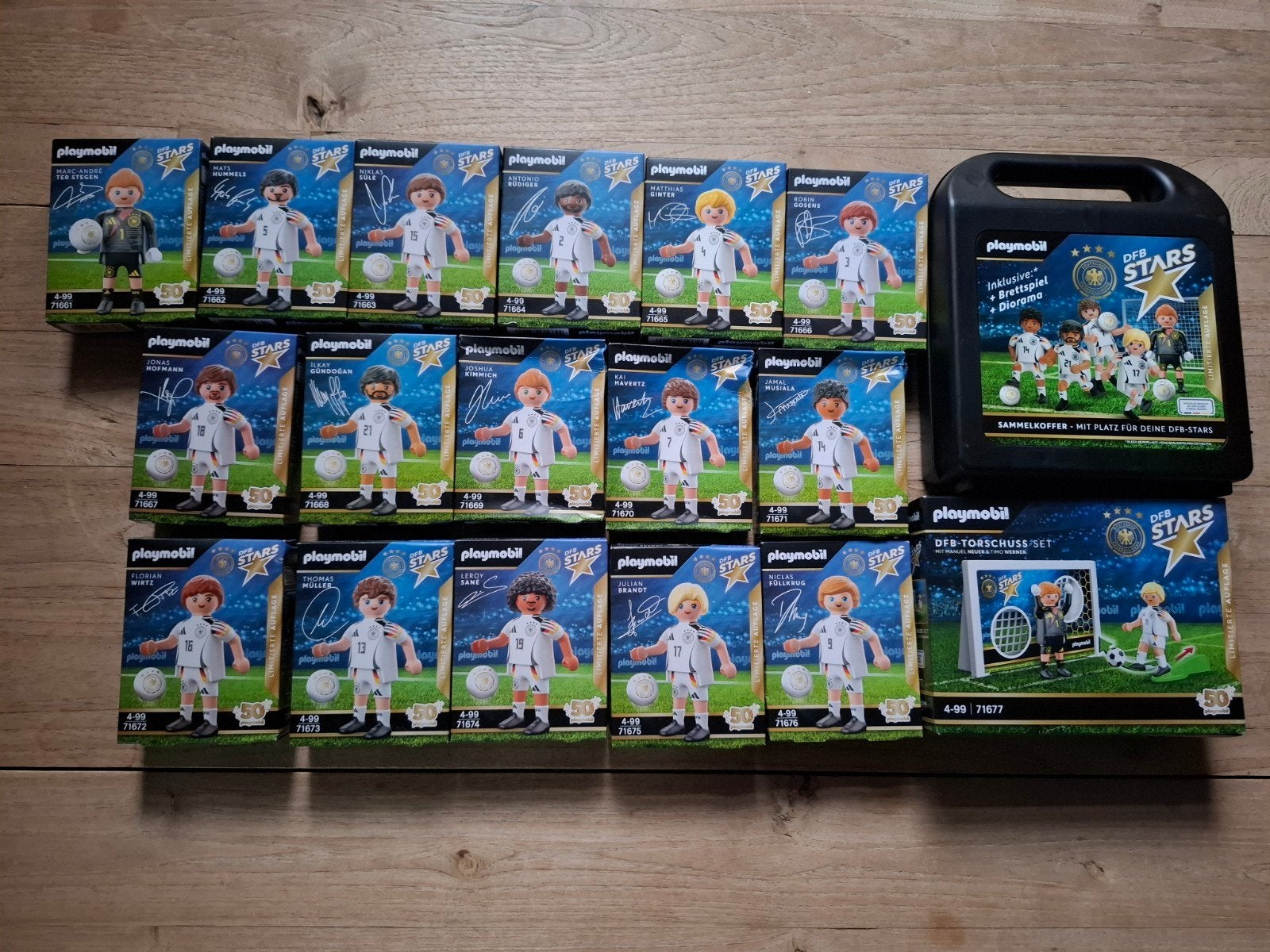 Lot Playmobil DFB promo sets van EK voetbal 2024, Ophalen, Complete set, Nieuw, Sports & action