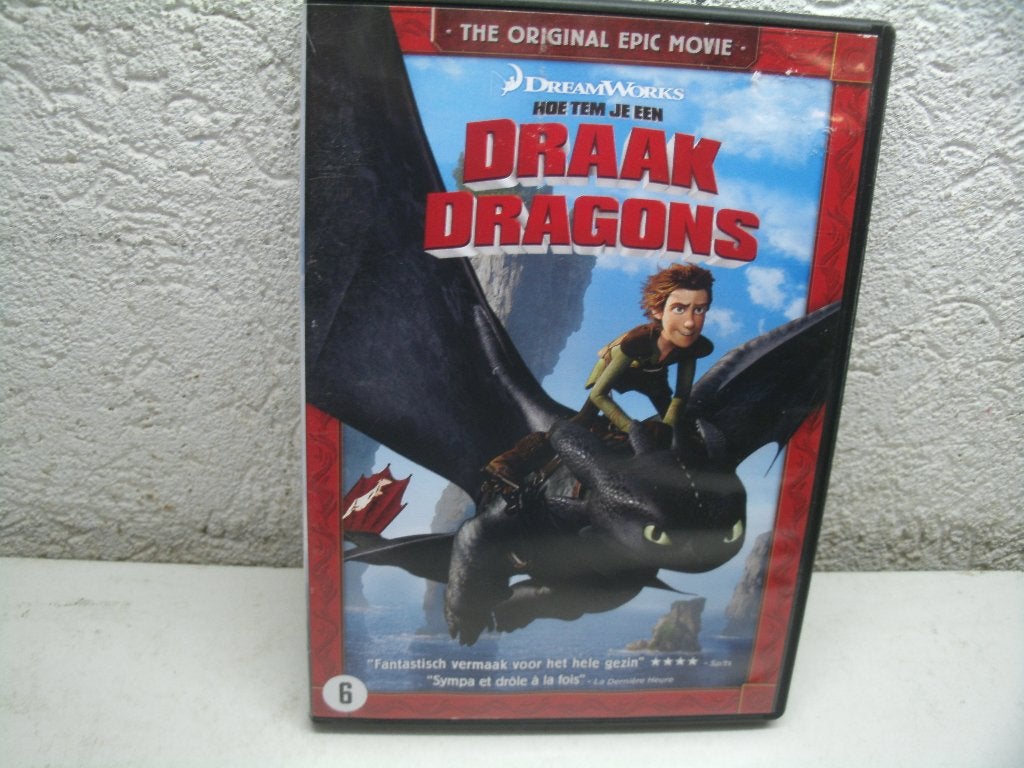 dvd 175k draak dragons, Alle leeftijden, Ophalen of Verzenden, Zo goed als nieuw