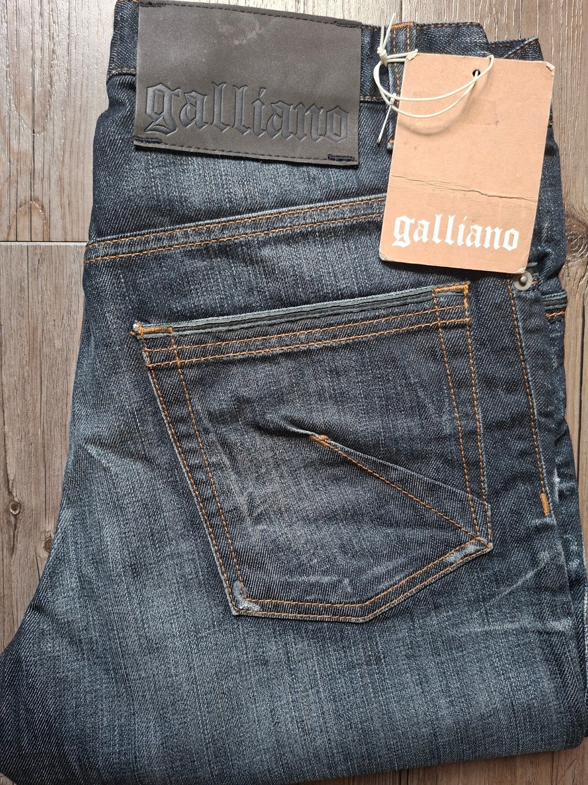 GALLIANO regular fit jeans W30 L32, Ophalen of Verzenden, Nieuw, W32 (confectie 46) of kleiner, GALLIANO