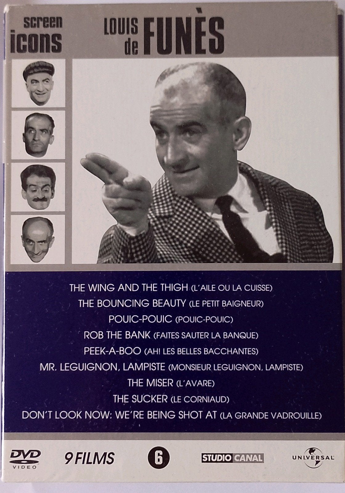 Louis de Funès Luxe Boxset ⭐NIEUWSTAAT⭐9 Films Collectie DVD, Klassieker, Nederlands, Ophalen of Verzenden, Zo goed als nieuw