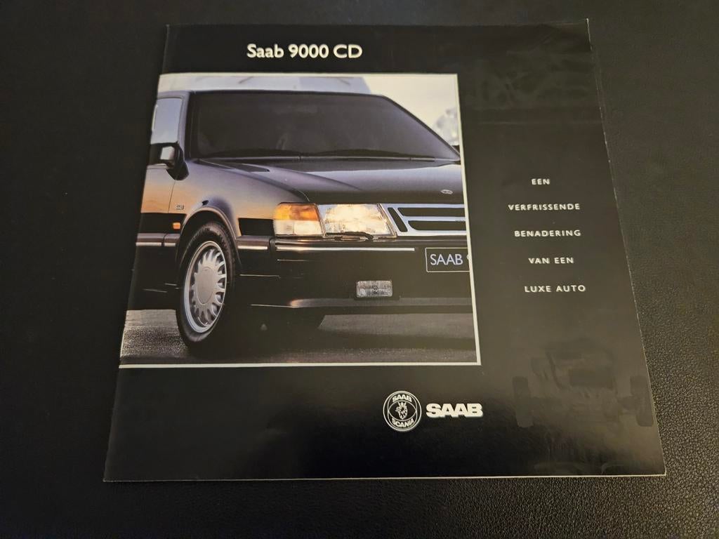 Brochure Saab 9000 CD, Ophalen of Verzenden, Zo goed als nieuw, Overige merken