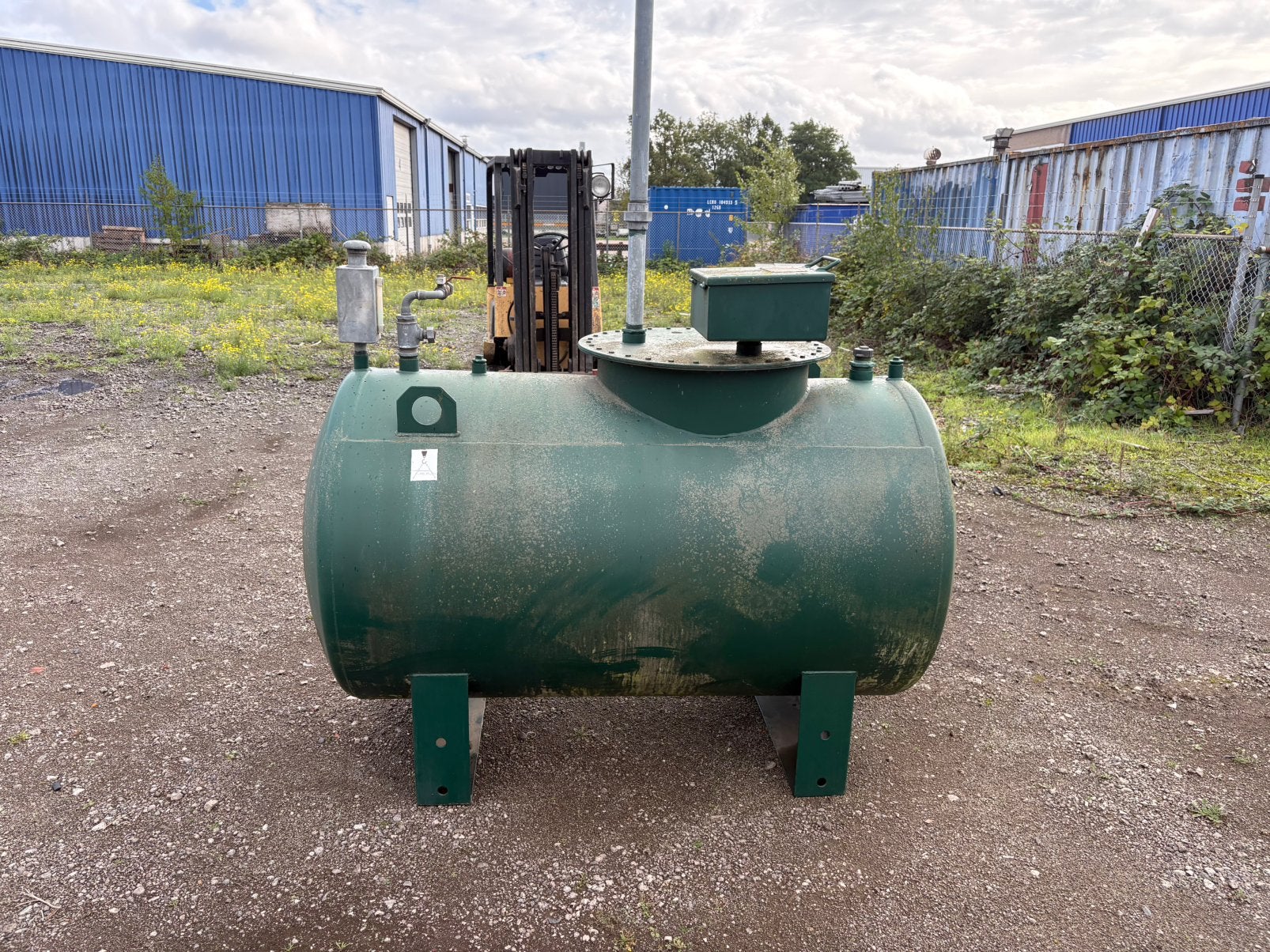 Dieseltank 1200 ltr dubbelwandig Stokvis Equipment, Ophalen, Overige bestemmingen