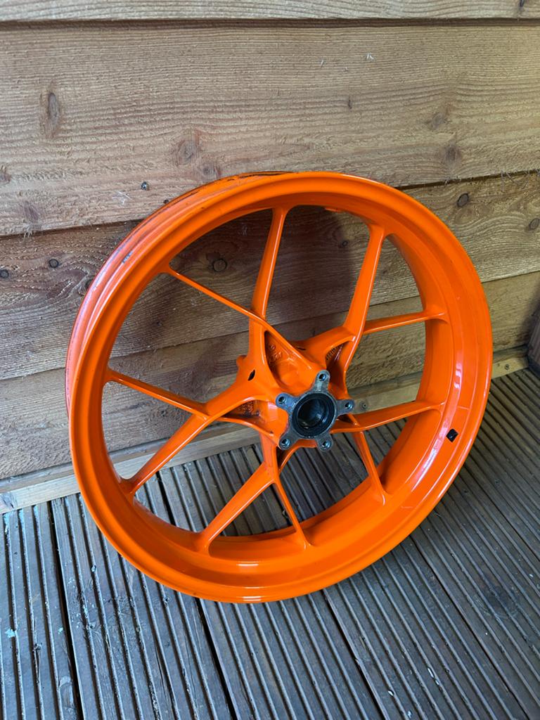 KTM 790/890 duke velg, Ophalen, Gebruikt