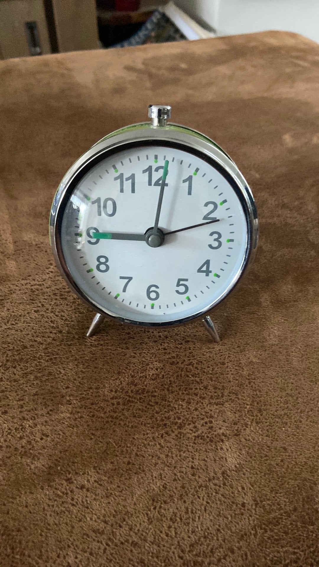 Vintage wekker appelgroen, Witgoed en Apparatuur, Wekkers, Ophalen of Verzenden, Zo goed als nieuw