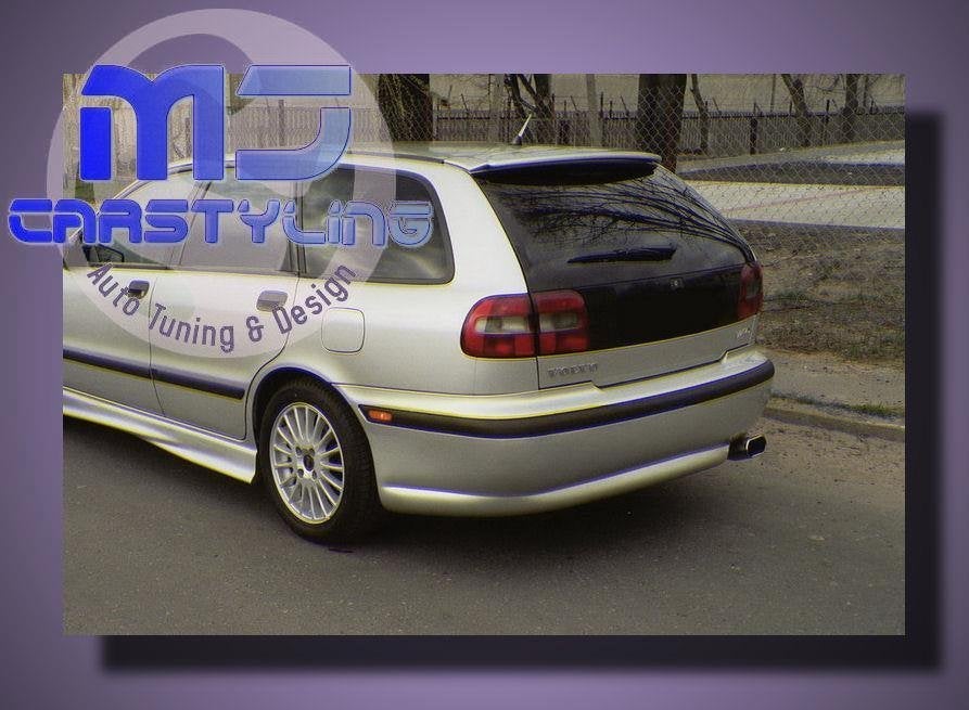 Volvo V40 Phase I - Achterbumper spoiler, Ophalen of Verzenden, MJ-Carstyling, Info@mj-carstyling.net, Sibeliusstraat 81 5011JH Tilburg