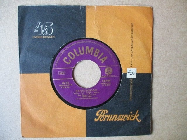 s3173 erwin lehn - banjo boogie, Ophalen, Gebruikt, 7 inch, Overige genres
