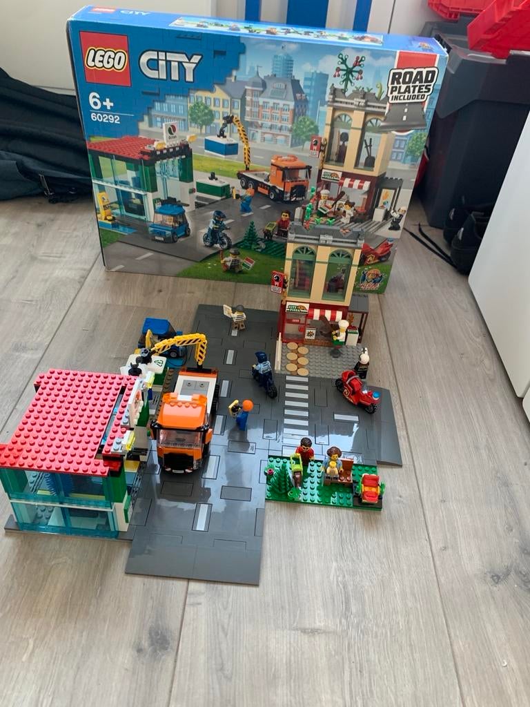 LEGO city stadscentrum 60292, Ophalen of Verzenden, Zo goed als nieuw, Complete set, Lego