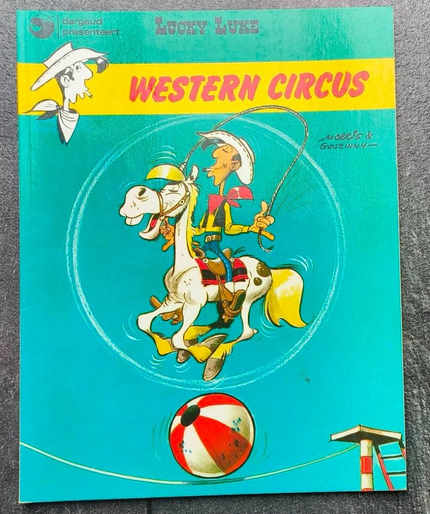 Lucky Luke Western circus, Eén stripboek, Ophalen of Verzenden, Zo goed als nieuw, Morris