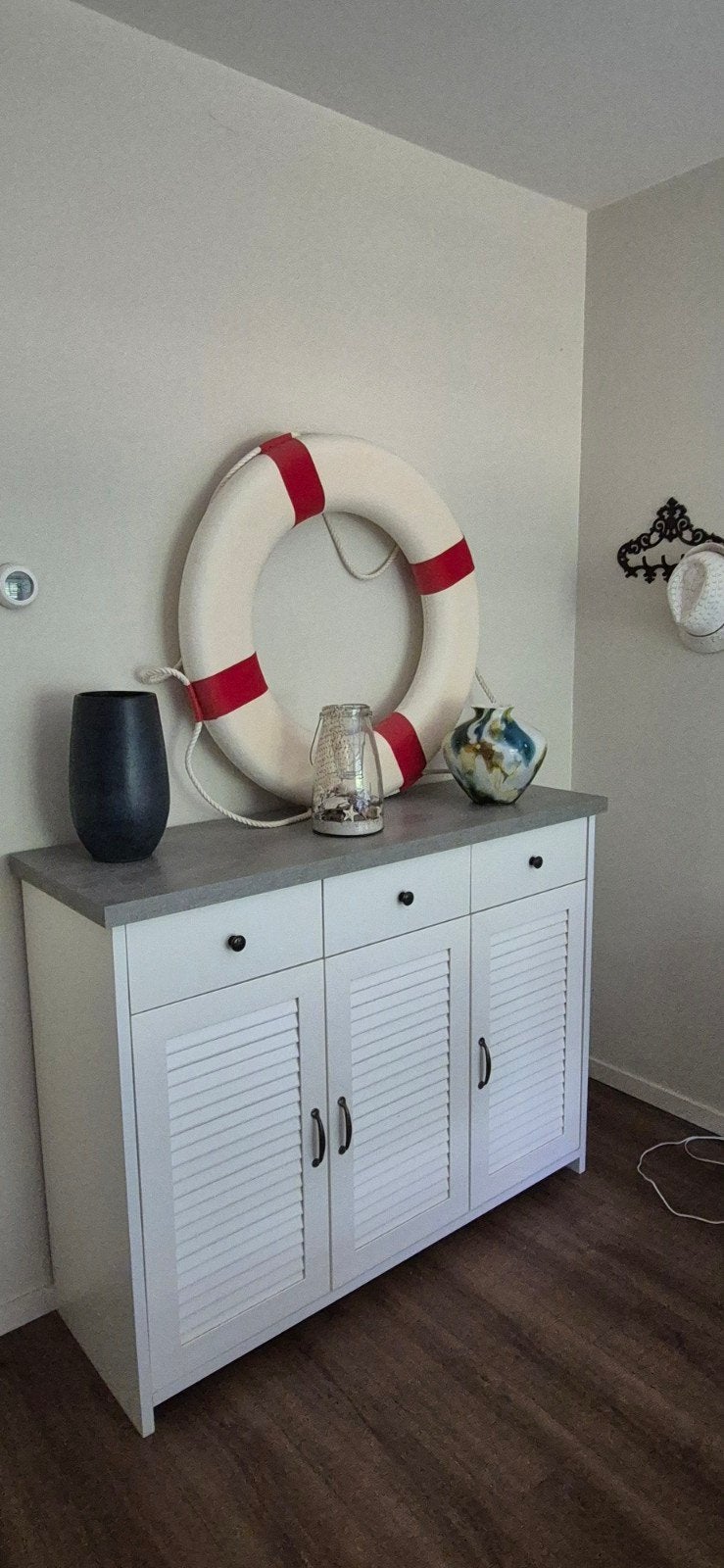 Manderup dressoir, Ophalen, Met deur(en), 25 tot 50 cm, Overige houtsoorten