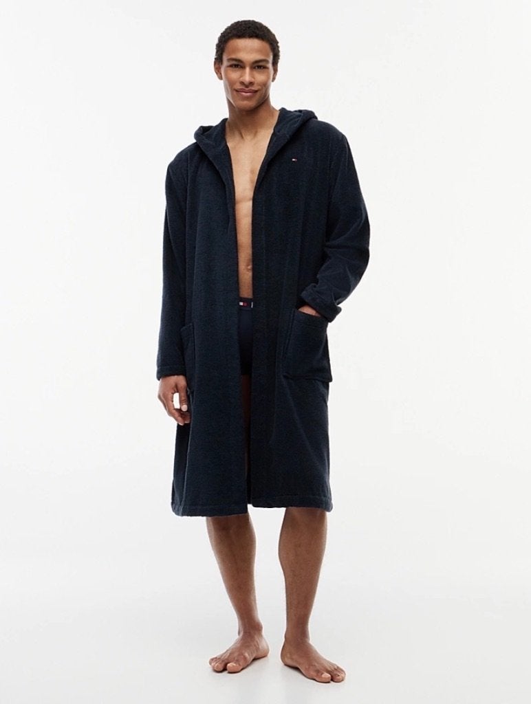 Tommy Hilfiger Badjas met capuchon, Ophalen of Verzenden, Zo goed als nieuw, Maat 46 (S) of kleiner, Tommy Hilfiger